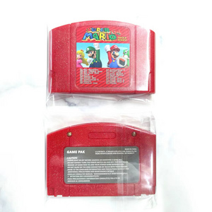 Hot sale  18 in 1 red shell mario games  n64 all in one cartridge game  cartridge for n64 game cartridge