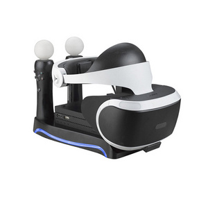 Charger Station Dock Stand For Ps4 Headset PS Vr Playstation 4 Controller