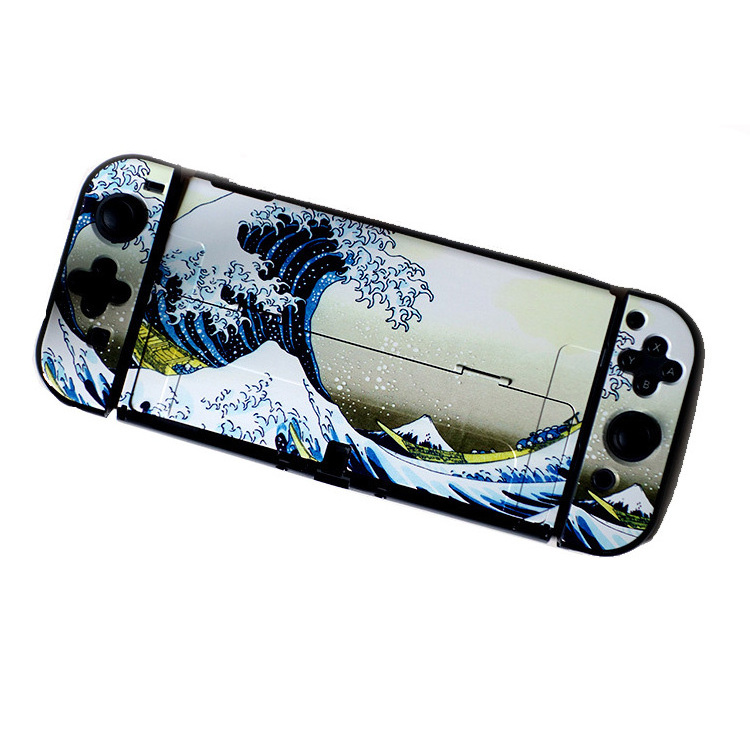 Multi Colors Case for Nintendo Switch oled Hard Case ns switch oled protective cover relief frosted shell