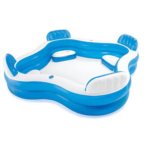 Intex 56475 Inflatable Plastic Swimming Water Pool For Children Family Swim Center Lounge Swimming Pool Children Paddling Pool