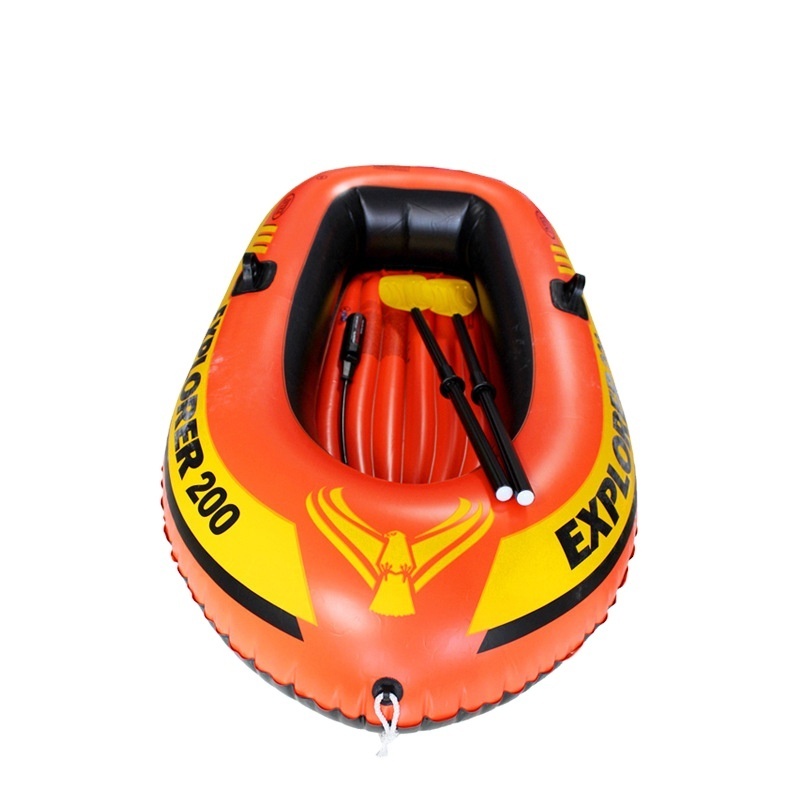 Instock Wholesale INTEX 58331 EXPLORE 200 BOAT SET 2 person pvc kayak rowing boat inflatable fishing boat