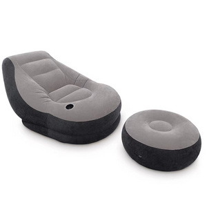 2024 Wholesale Intex 68564 Indoor Outdoor Inflatable Bedroom Leisure Legless Inflatable Sofa