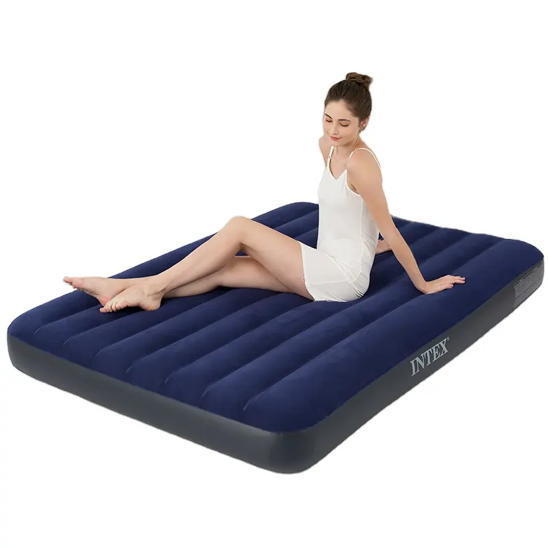 High quality Intex 64757 DURA-BEAM Series Classic Airbed High Quality Twin Queen size Air Mattress