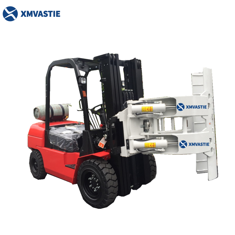 All capacity diesel/electric/LPG forklift with Tyre Clamp suitable for tires industry with competitive price