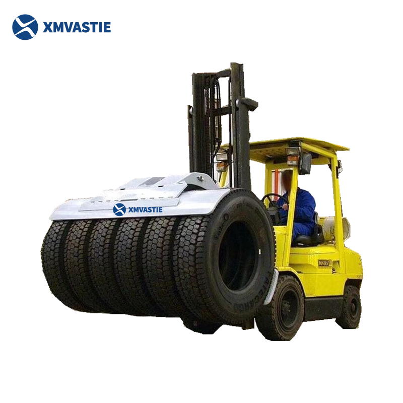 All capacity diesel/electric/LPG forklift with Tyre Clamp suitable for tires industry with competitive price