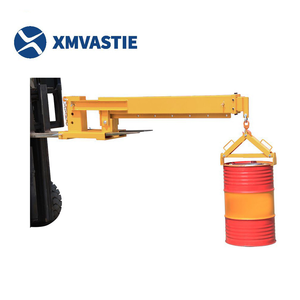 Tilt-angle/YI style Forklift JIB Boom attachments Telescopic fork crane suitable for operations in narrow areas