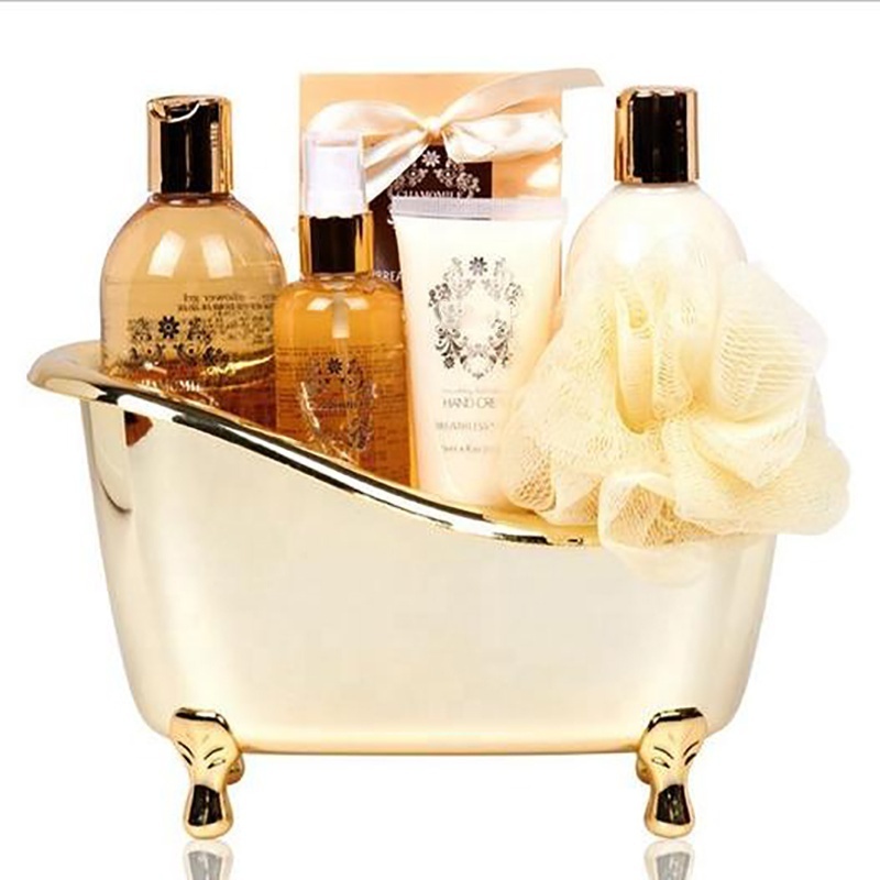 Wholesale Products Foaming Soap Shower Gel Shampoo Perfume Candles And Lotion Sets