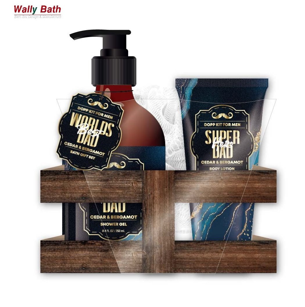 Wally Bath wholesale bath products lotion set works body mist body care products bath spa gift set for men