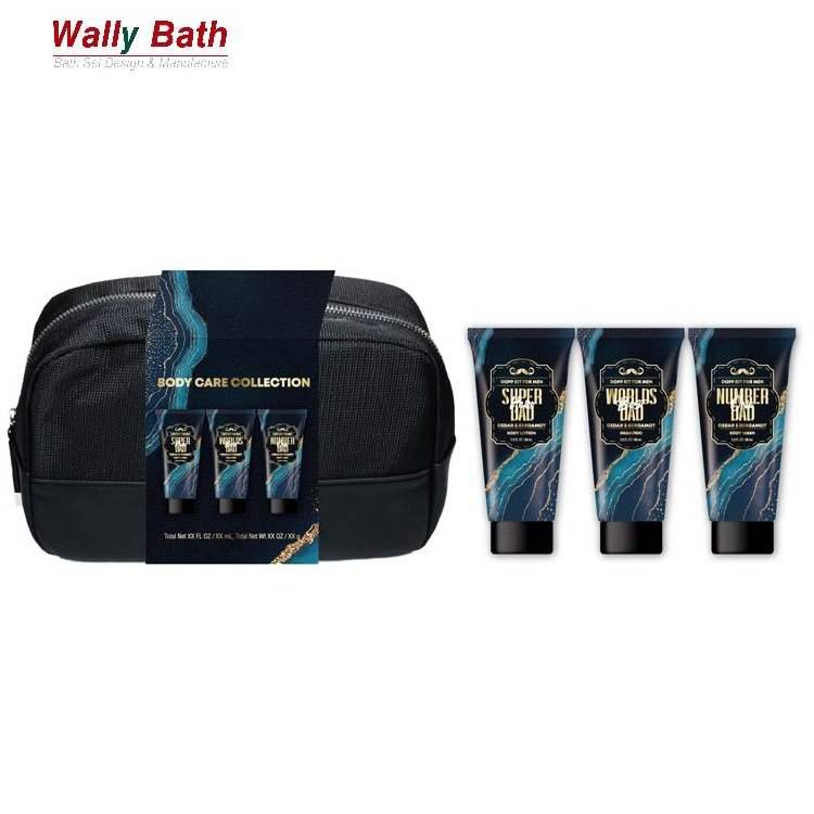 Wally Bath wholesale bath products lotion set works body mist body care products bath spa gift set for men