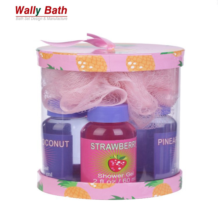 Wholesale Body Lotion Exfoliating Body Scrub Bath Spa Gift Set for home spa works and body care