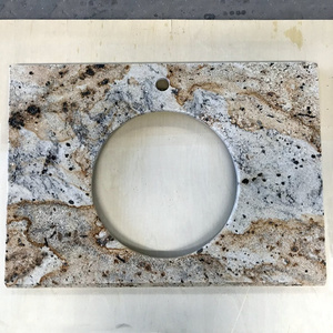 African golden dragon granite vanity top, granite stone top;  bathroom vanity top