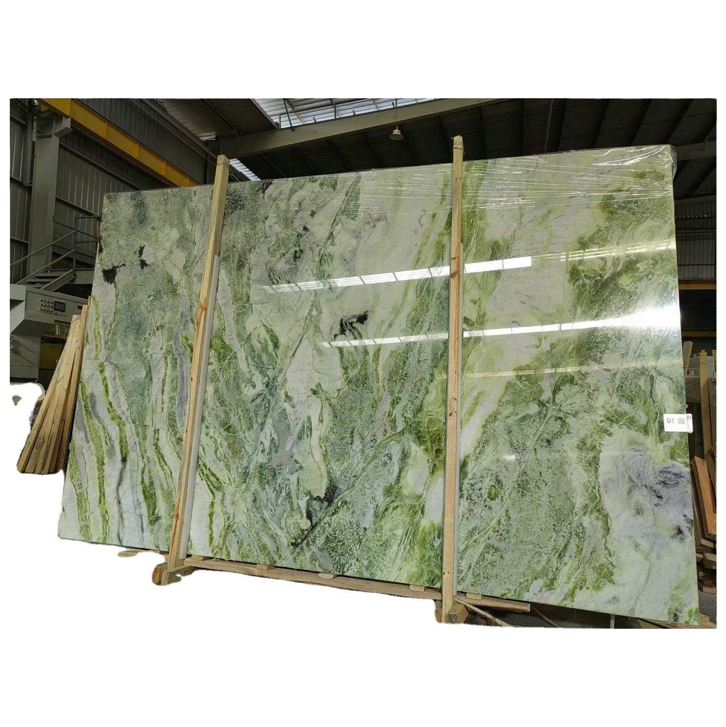 Light Green Marble Slab Rectangular Big Marble Slab