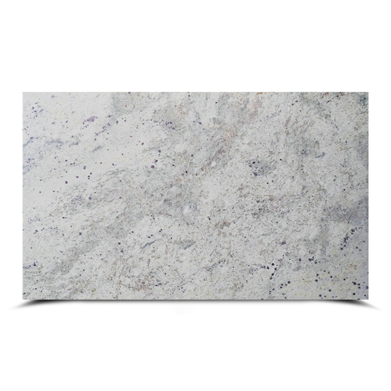 Wholesale Moon White Granite Slabs Polished Surface Granite Half Slab