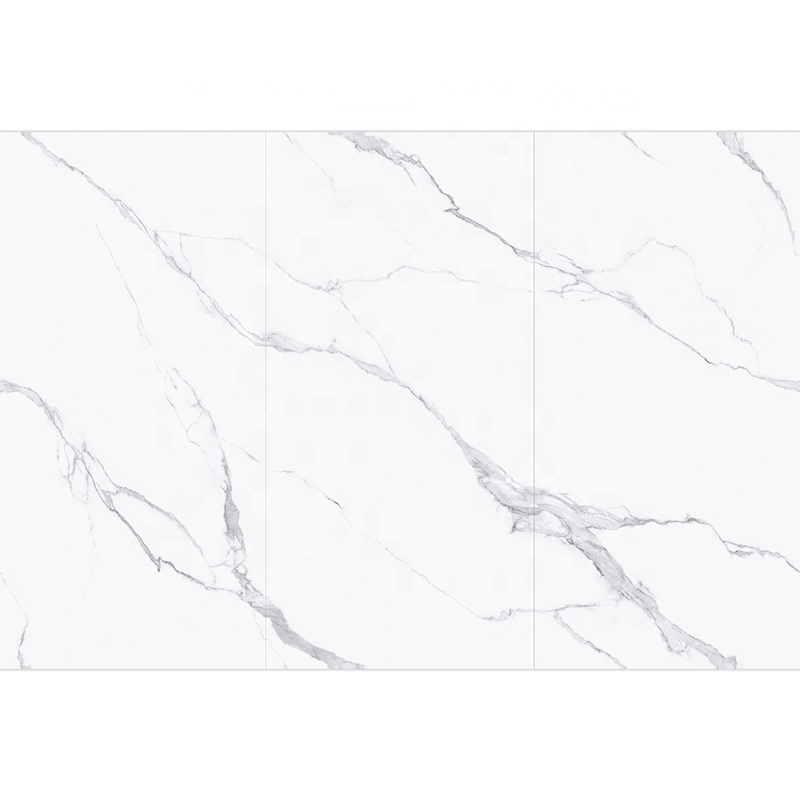 sintered stone wall panel, polished glazed marble look slab wall tiles, floor tiles