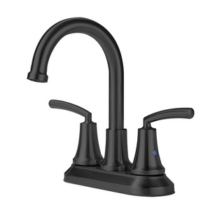 Fancy Sink Faucet Bathroom WL- BFQ4A4 Luxury Black Finish Sink Faucet