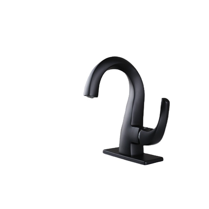 Single Handle Salon Sink Faucet Stainless Steel Wash Faucet