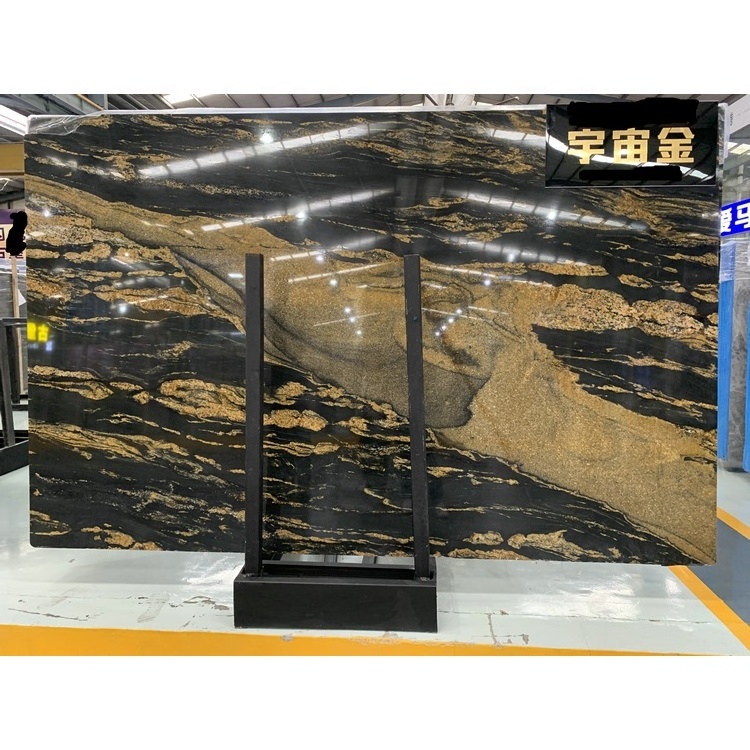 Magma black gold granite price for wall floor tiles and countertops