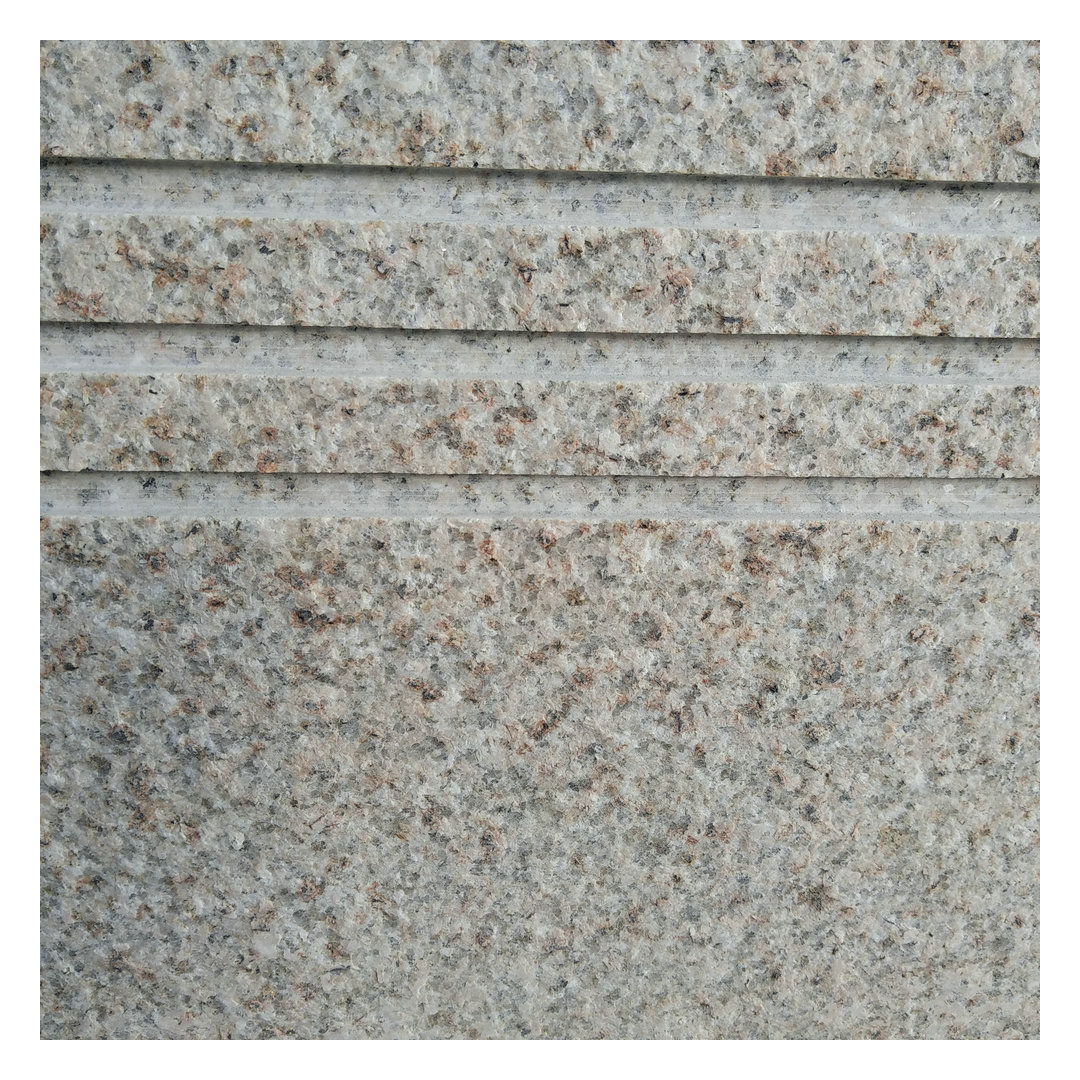 Chinese Beige G682 Granite Anti Slip Stair Steps and Risers for Outdoor Exterior Stair Design