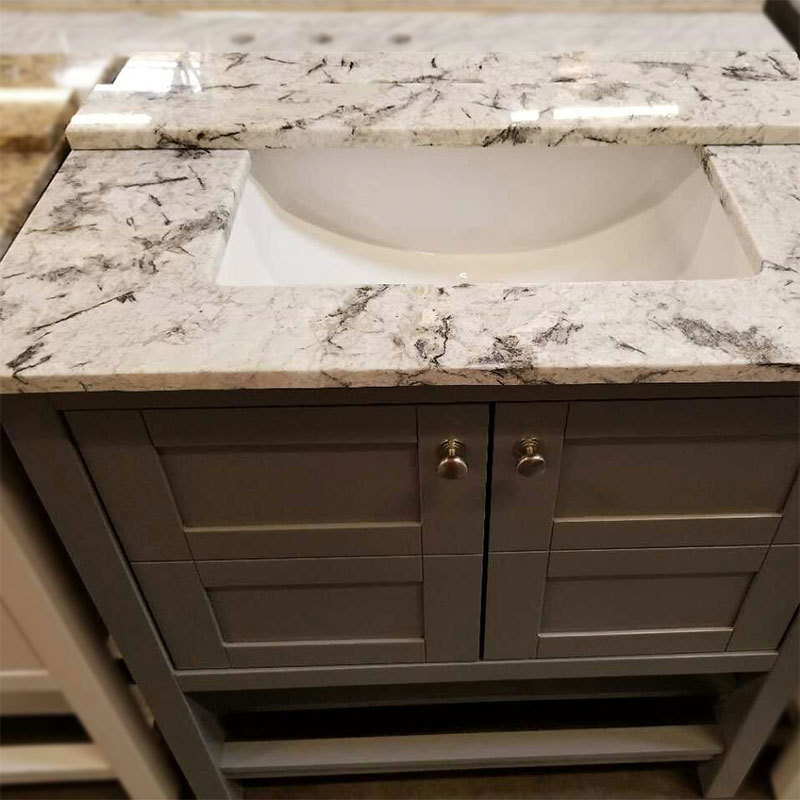 Natural Stone Ice Blue Granite Island Kitchen Bathroom Countertops Vanity Tops Table Tops