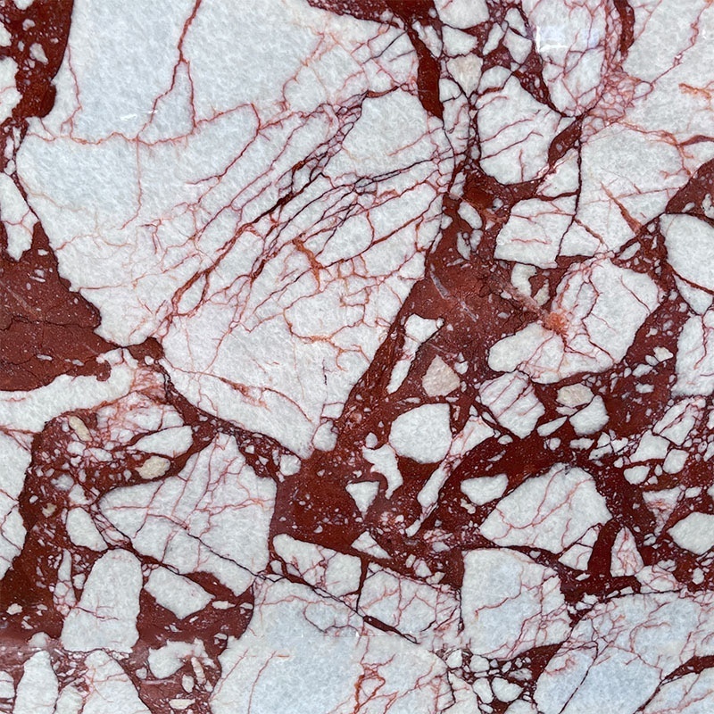 Wholesale Luxury Natural Beautiful Red Marble Big Slabs for Countertop Stairs Table Top