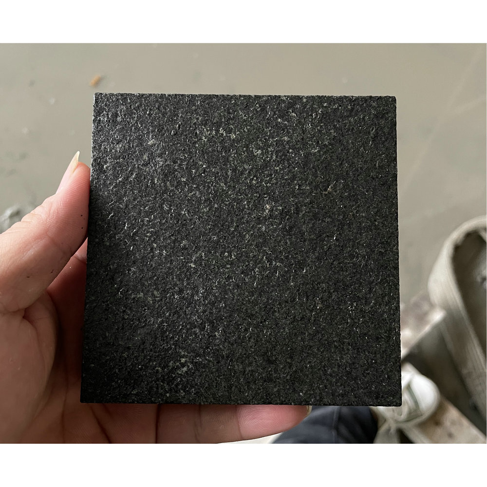 Absolute India black granite rough paving floor tile outdoor pavers stone paving stone