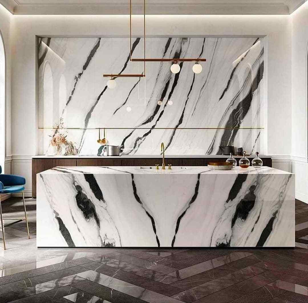 Hot Sale Panda White Natural Marble Slabs for Countertops Floor Stair Steps Wall Design