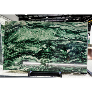 Luxury green marble natural marble stone slab