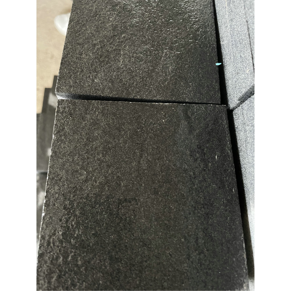 Absolute India black granite rough paving floor tile outdoor pavers stone paving stone