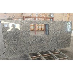 Blue Butterfly Granite Natural Stone Prefab Island Kitchen Bathroom Countertops