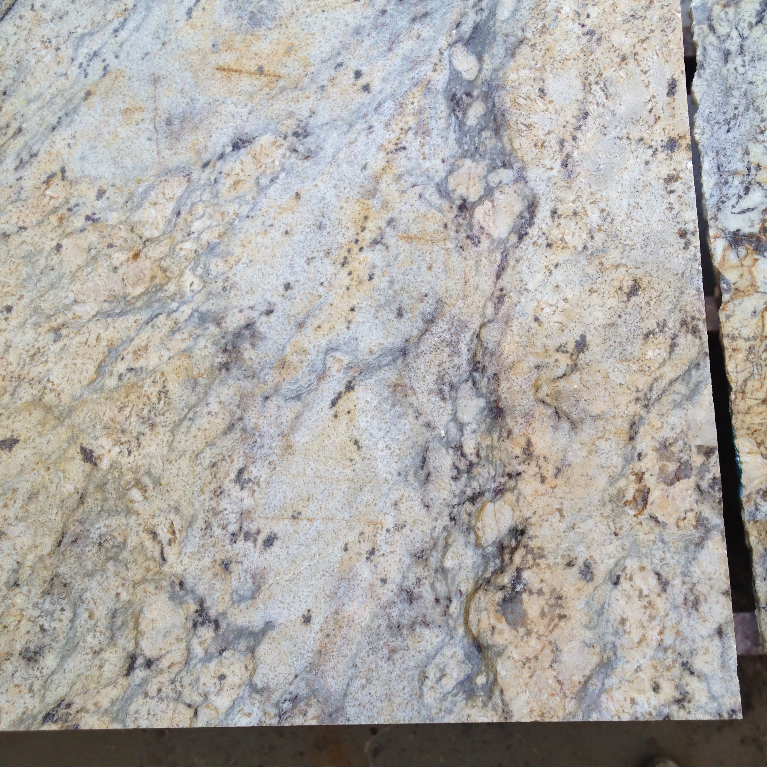 Natural stone granite,  granite tiles, Giallo Fiorito granite  cut-to-size