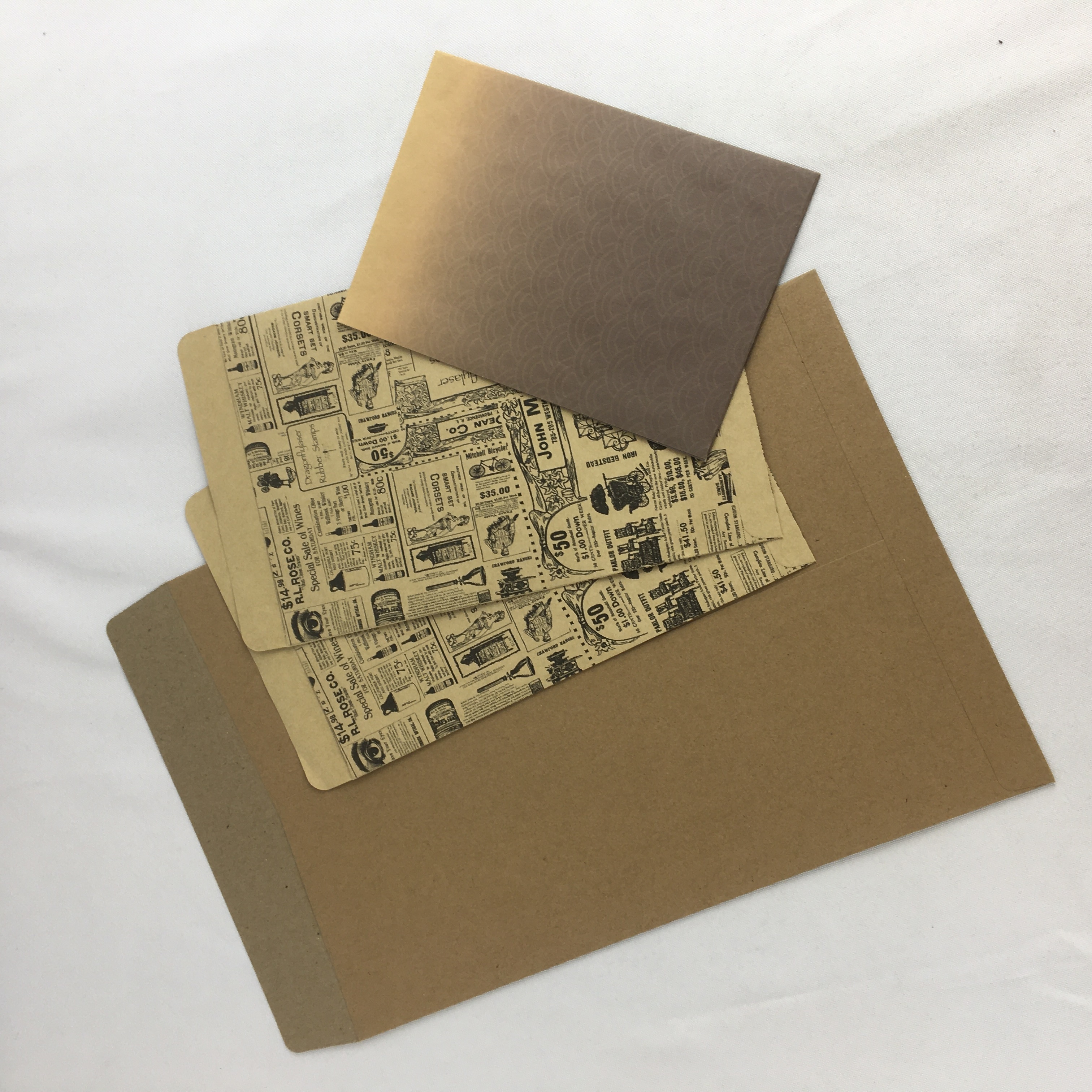 Biodegradable Candy Gift Package Bag Flat Kraft Paper Bag for Packaging Custom Logo Printed Cookies Brown Hot Stamping Accept