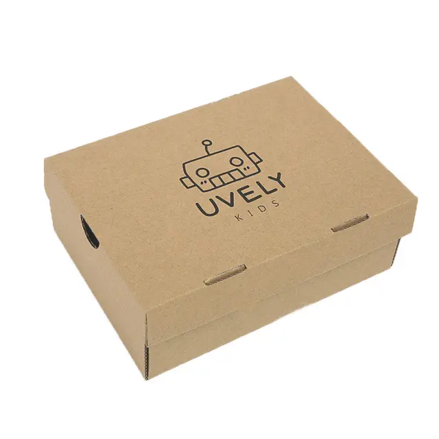 Custom Corrugated Box Packaging Luxury Empty Product Package Cardboard Sneaker Shoe Box With Custom Logo For Gift Packaging