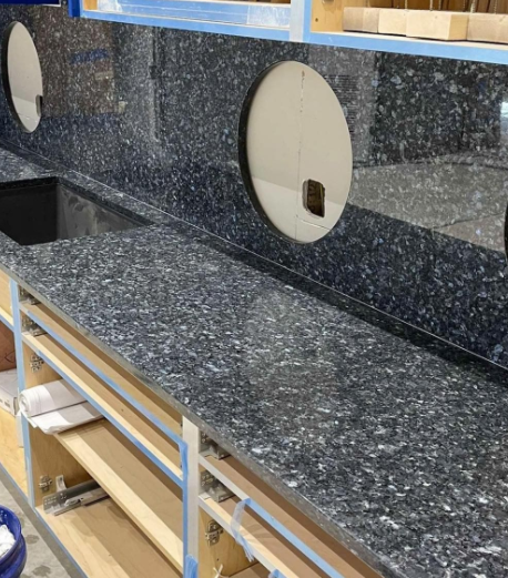 labrador blue pearl granite countertop granite fireplace blue granite cut to size tile