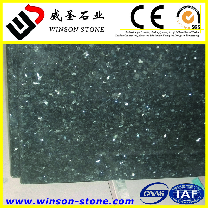 Kitchen Counter Slabs Pearl Prefab Granite Graphic Design Siena Marble from China Hot Sale High Quality Blue White Traditional