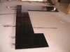 U shape Bullnose Edges Black Grey White Granite Kitchen Countertop