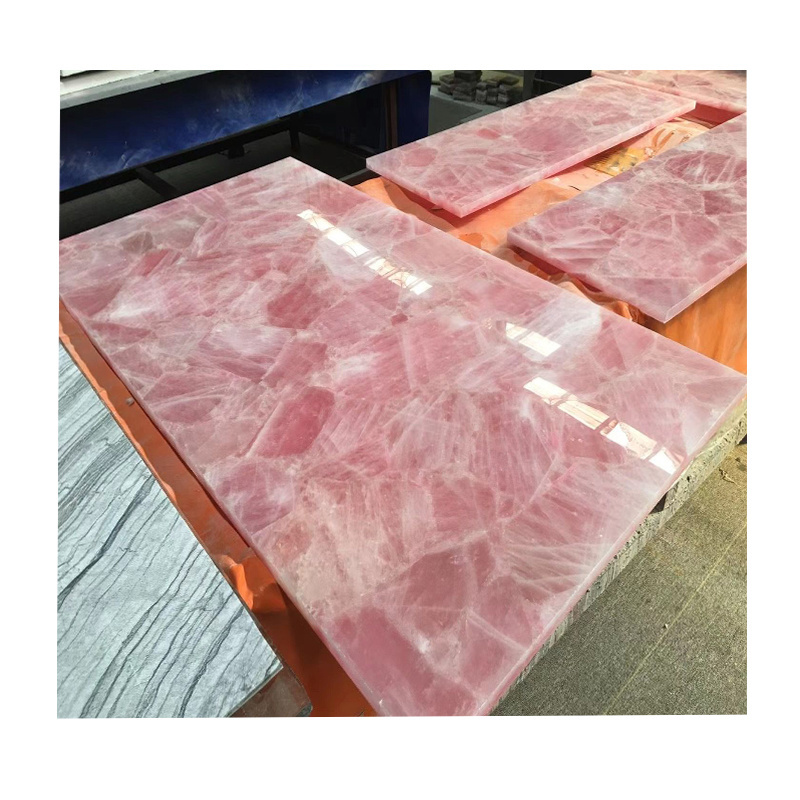 Pink onyx slab for bathroom background cut to size onyx vanity top high quality pink marble plate