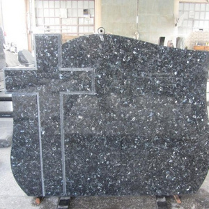 Blue pearl grey black granite white marble headstone tombstone headstone price