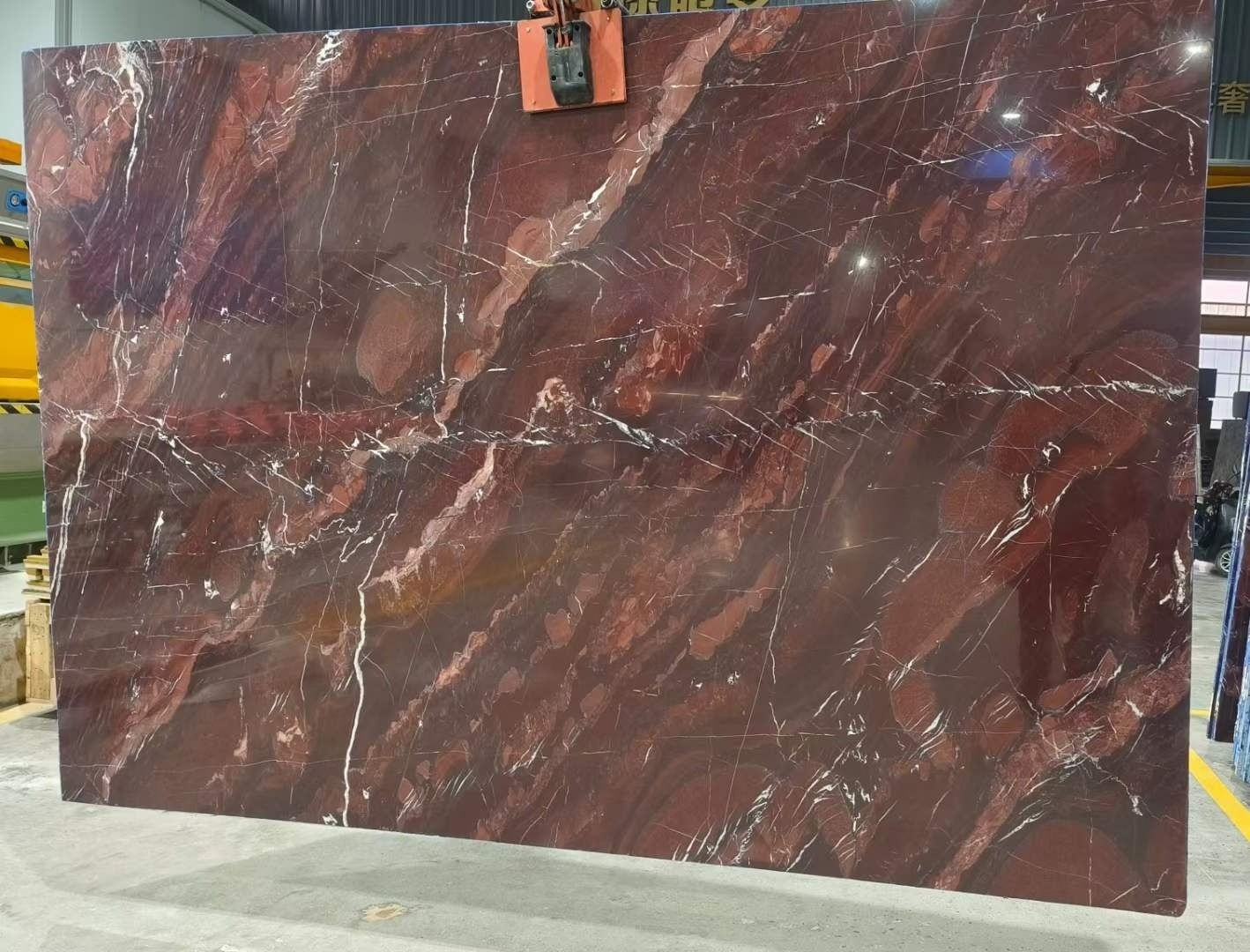 Red jasper Marble Top Dining Table Flooring Tiles agate onyx red Marble Slab