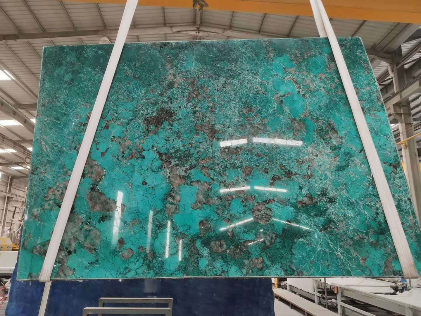 Amazonite turquoise green granite price for polished tiles and slabs