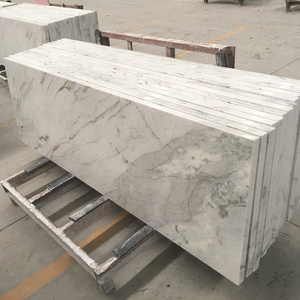 Arabescato Venato White Marble Slab natural white marble vanity tops for bathroom countertops Cheap Cost marble vanity t