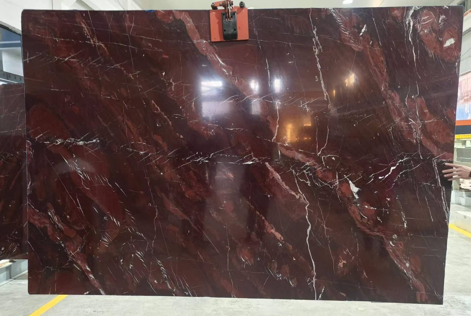 Red jasper Marble Top Dining Table Flooring Tiles agate onyx red Marble Slab