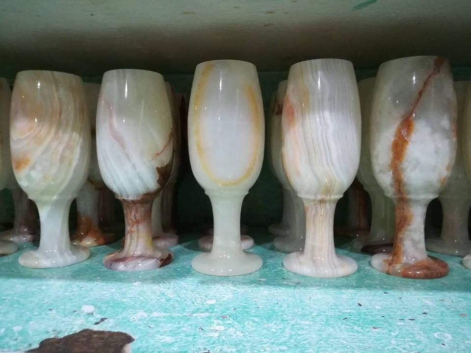 China white onyx cup marble coffee cup natural marble cup holder marble vases