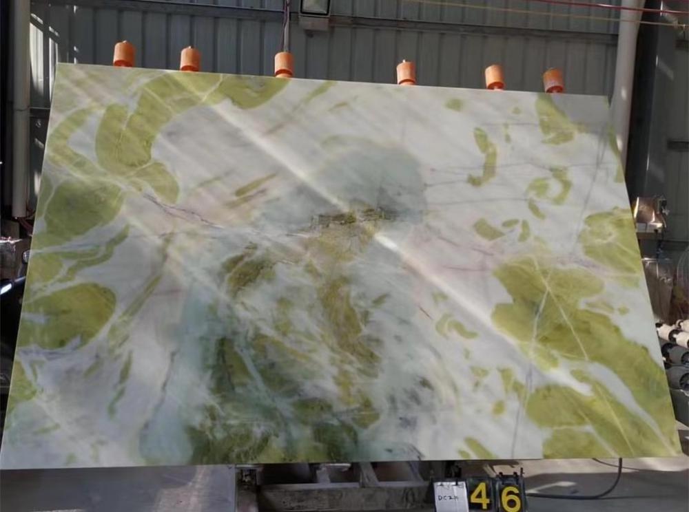 China light green marble 2cm slabs floor 60x60 60x30 prices