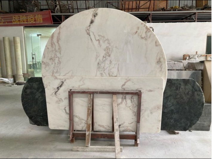 Fendy White marble coffee table and tv stand set  polished marble tiles marble floor wall tiles