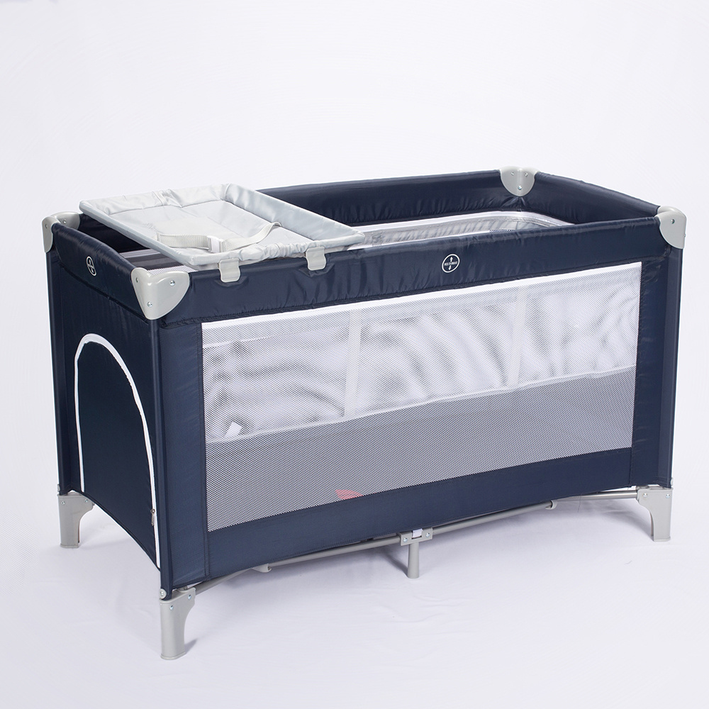 Double layer baby travel bed kids' cribs portable baby playpen