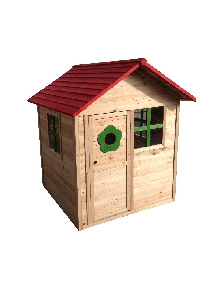 Wooden children cubby playhouse