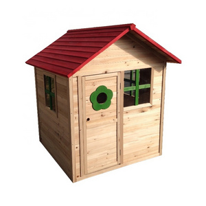 Wooden children cubby playhouse