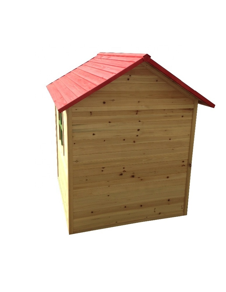 Wooden children cubby playhouse