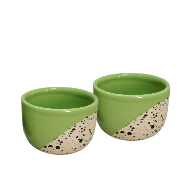 Japanese and Korean style 140ml/180ml Green tea cup Handmade Pottery ceramic coffee cup