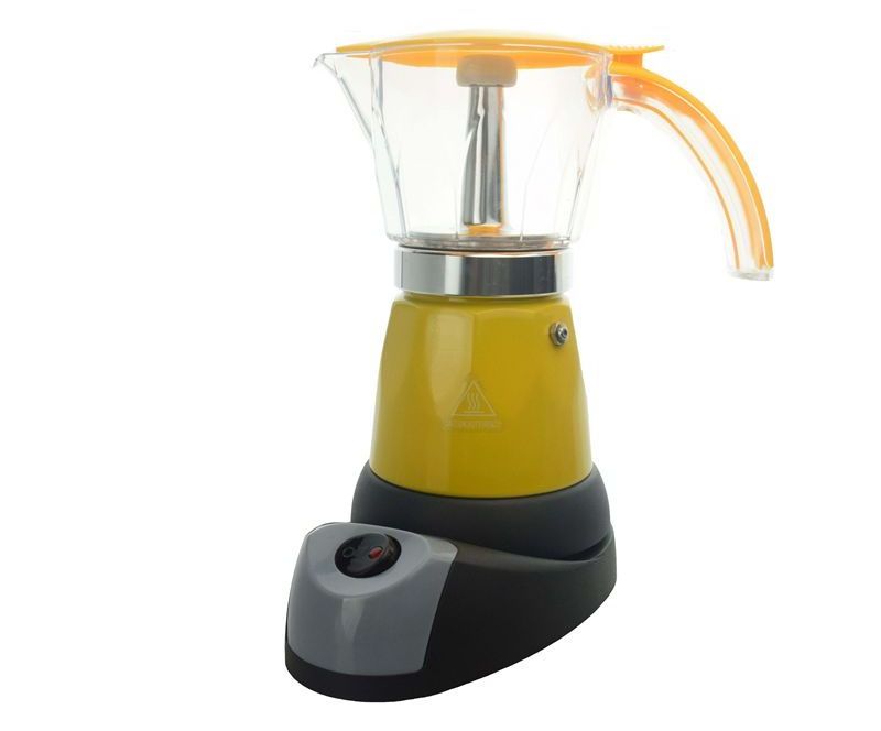 Moka Pot Coffee Pot High Borosilicate Glass Electric Stainless Coffee Moka Pot